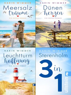 cover image of Meersalzträume / Dünenherzen / Leuchtturmhoffnung